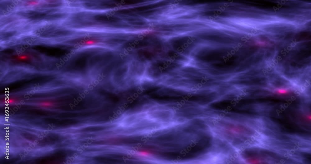 Aufkleber nebula flame loop abstract cosmic swirl animation