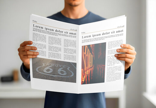 Newspaper Mockup