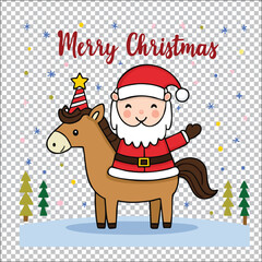 Editable Christmas Illustrations Vector Graphics for Holiday Pattern and Cute Festive Design