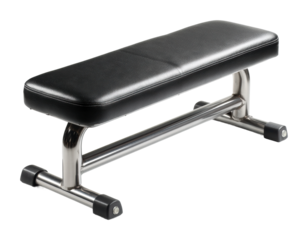 Strength training bench for home workouts gym fitness equipment isolated on transparent background