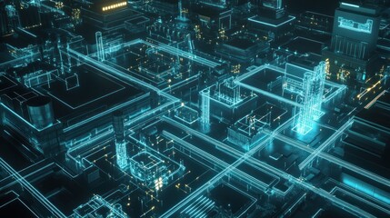 Futuristic Industrial Complex (2)