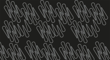 Abstract geometric pattern of intertwined lines and shapes with subtle shading