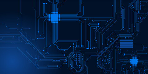 Circuit board. Technology background. Central Computer Processors CPU concept. Motherboard digital chip.