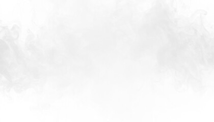 PNG of white smoke gently blowing from left to right in horizontal flow, soft vapor, transparent background, ideal for mystic, abstract, and atmospheric design projects.