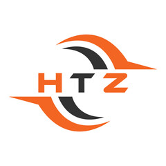 HTZ letter design. HTZ letter technology logo design. HTZ Monogram logo design for an entrepreneur and business.