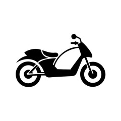 Obraz premium Vector art of silhouette of a modern electric scooter, showcasing its sleek design and ecofriendly transportation solution