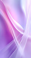 Fototapeta premium Abstract, soft, flowing lines of light lavender, lilac, and pale pink colors