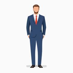 A vector illustration set of businessmen in various poses, facial expressions, and office scenes. Suitable for presentations, infographics, business materials, websites, and creative projects.