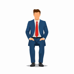 A vector illustration set of businessmen in various poses, facial expressions, and office scenes. Suitable for presentations, infographics, business materials, websites, and creative projects.