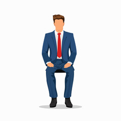 A vector illustration set of businessmen in various poses, facial expressions, and office scenes. Suitable for presentations, infographics, business materials, websites, and creative projects.