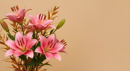 Fototapeta premium Naturaleza floral con cala lily