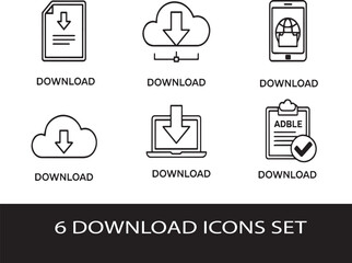 Fototapeta premium business and finance icons set