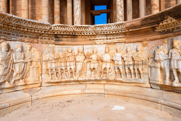 Theater of Sabratha, Phoenician and Roman city in Northern Libya, a world heritage site