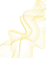 Yellow motion waves futuristic abstract 