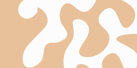 Abstract wave chocolates color background. Vector illustration with splash, dripping, and melted.