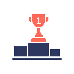 Competition glyph color icon