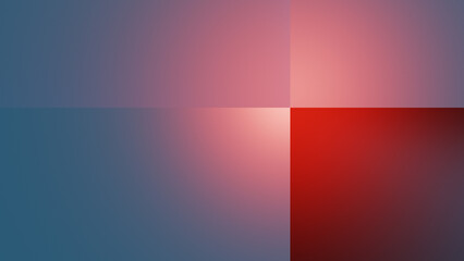 Geometric pattern with red contrasts and soft gradients, creating a visual interest