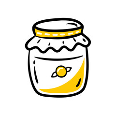 Jam hand drawing icon for web and graphic design