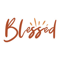 Blessed Svg