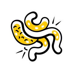 Probiotic hand drawing icon for web and graphic design