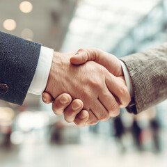 Business handshake