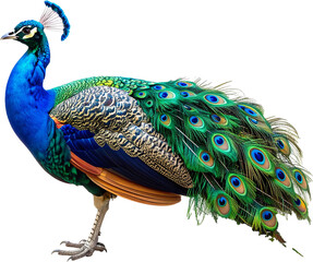 Obraz premium Iridescent Feather Display