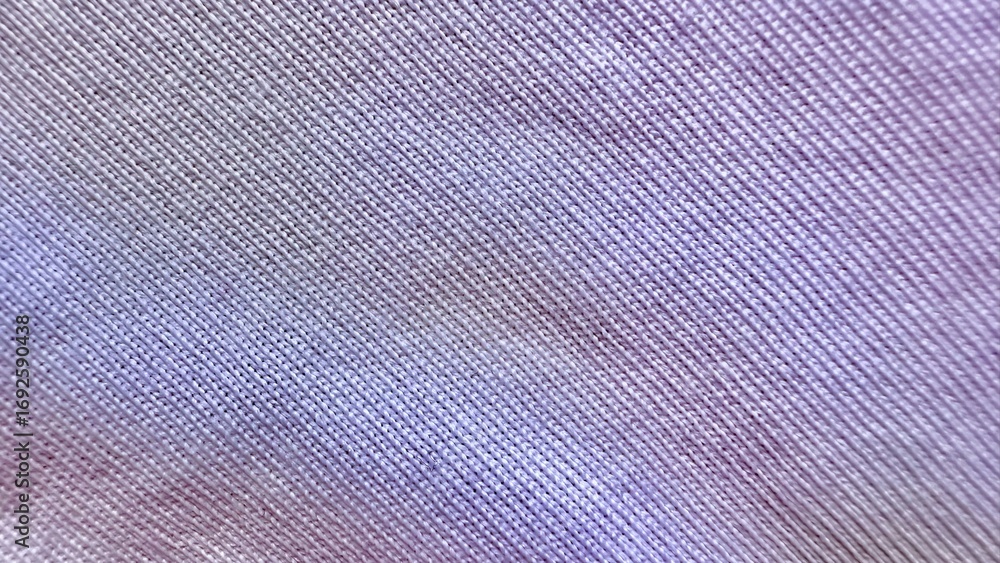 Poster soft lilac woven fabric texture closeup with diagonal threads creating subtle abstract pattern for w