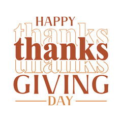 Happy Thanksgiving Day Svg