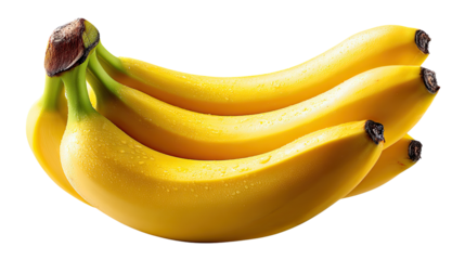 Golden Orchard Harvest: A vibrant display of ripe bananas, radiating freshness and natural sweetness, arranged in a close-up shot.