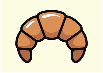 Croissant Icon, Croissant vector