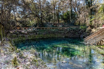 Obraz premium natural springs water