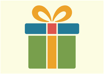 Gift box Icon, Gift box vector
