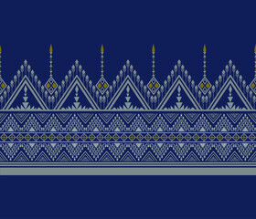 geometric ethnic pattern vector design