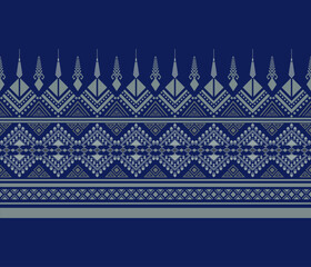 geometric ethnic pattern vector design