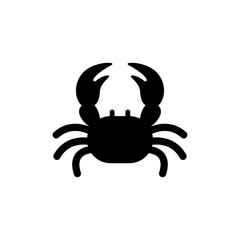 vector illustration of a crab