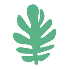 Fototapeta premium hand holding green leaf