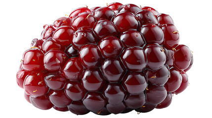 Pomegranate Grains Close-Up: Discover the rich, jewel-toned beauty of a freshly cut pomegranate, its juicy seeds glistening with vibrant color and tempting texture.