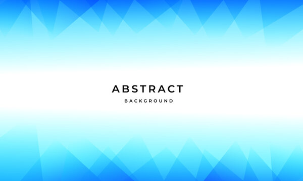 Blue Abstract Geometric Gradient Vector Background in Wide 16 9
