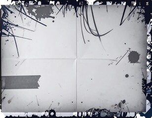 Cracked paper, grunge, aged