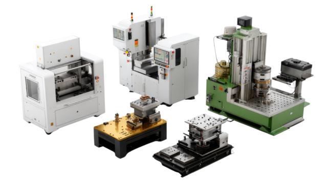 Precision Engineering Machinery: A comprehensive perspective showcasing advanced industrial machines. Featuring precision, technology, and innovation in an automated engineering environment.