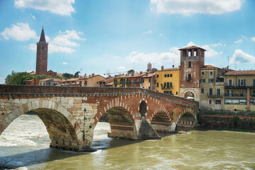 Obraz premium View of Verona, Italy