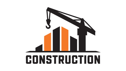 Obraz premium Construction Logo Design Vector 