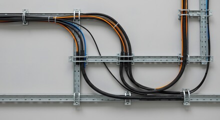 Organized electrical wiring