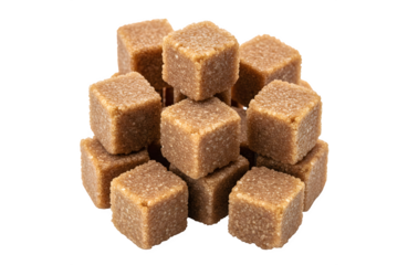 Brown sugar is an unrefined sugar derived from cane. It is composed of sucrose crystals coated with cane molasses, which imparts a natural aroma and color.