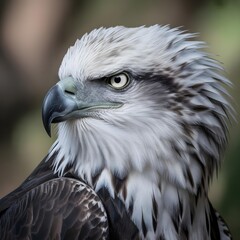 Close-up portrait of a majestic eagle