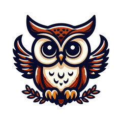owl illustration design