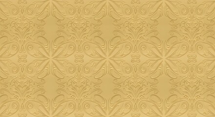 Ornate gold design pattern