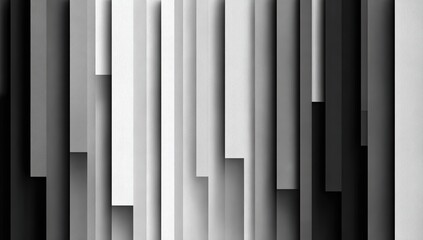 Obraz premium Abstract grayscale vertical stripes