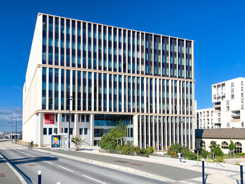 Building of the Caisse des Depots site in Bordeaux, France
