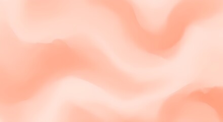 Soft gradient blend of light peach and pink flowing waves abstract color